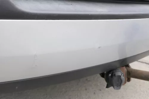 VW Golf 4 Kombi Avant Stoßstange hinten Heckstoßstange Stoßfänger silber LA7W (156169)