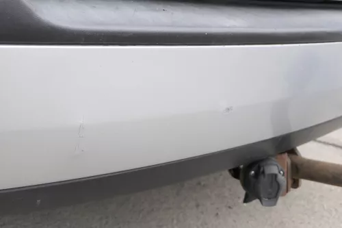 VW Golf 4 Kombi Avant Stoßstange hinten Heckstoßstange Stoßfänger silber LA7W (156169)