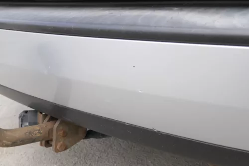 VW Golf 4 Kombi Avant Stoßstange hinten Heckstoßstange Stoßfänger silber LA7W (156169)