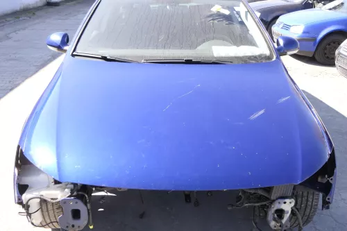 VW Passat 3C Motorhaube Klappe vorne vorn Haube blau LC5E cobaltblue  DELLE!!!