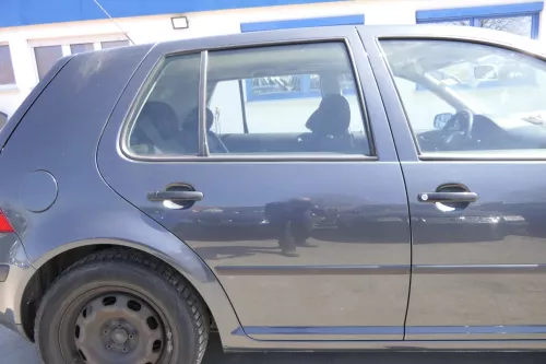 VW Golf 4 Limousine Tür hinten rechts grau blau blue LC7V (KEINkombi)