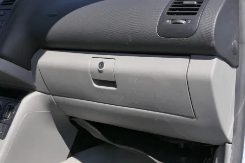 VW Lupo Seat Arosa Handschuhfach Fach Griff Klappe grau 6E1857101 Öffnerhandschu