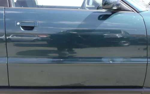 Audi A4 B5 Tür nur Türblatt vorn rechts Beifahrertür grün LZ6U Kombi Limo