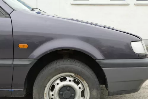 VW Passat 35i 3A Kotflügel vorne rechts blau grau LC5P