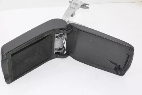 Audi A6 4F C6 Mittelarmlehne Armlehne original schwarz Leder S-line black MÄNGEL (156796)