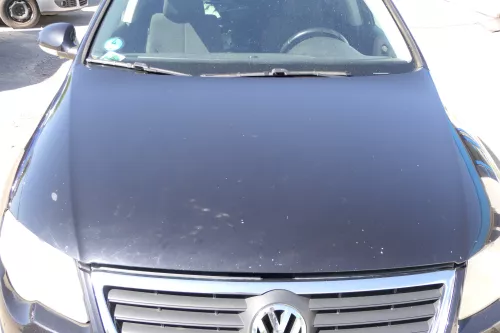 VW Passat 3C Motorhaube Klappe vorne vorn Haube schwarz LC9X deepblack optisch (157031)