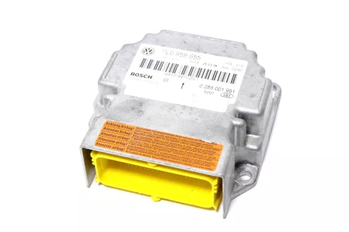 VW Touareg 7L Steuergerät Airbag Airbagsteuergerät 7L0959655  03R (157222)