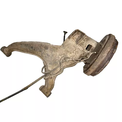 VW Golf 3 Syncro Quattro Allrad Achsschenkel Radlagergehäuse hinten links Querle (157285)