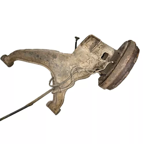 VW Golf 3 Syncro Quattro Allrad Achsschenkel Radlagergehäuse hinten links Querle (157285)