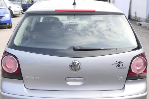 VW Polo 9N Fun Heckklappe Kofferraumklappe Klappe hinten silber LA7W metall (157411)