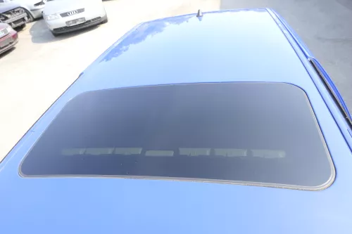 VW Polo 6N2 Dachleisten Leisten Dach blau LA5C Leiste Dachleiste Klarlack blätte (157483)