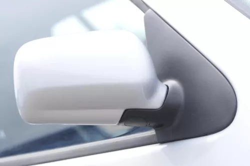 VW Polo 6N elektrischer elektrisch Spiegel Außenspiegel rechts silber LB7Z +Glas (157529)