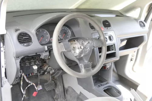 VW Caddy 3 2K Armaturenbrett Cockpit Amaturbrett anthraz -ohne Anbauteile (157683)