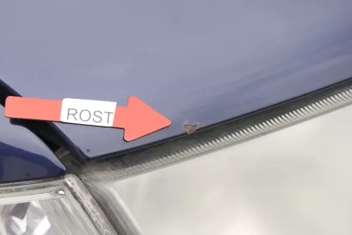 VW Polo 6N2 Motorhaube Haube vorne Klappe blau LB5N indigoblau blue c (157849)