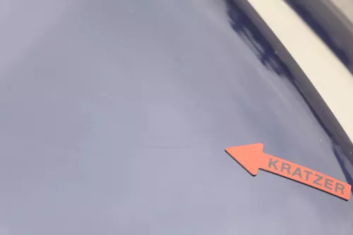 VW Polo 6N2 Motorhaube Haube vorne Klappe blau LB5N indigoblau blue c (157849)