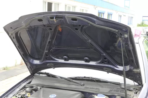 VW Polo 6N2 Motorhaube Haube vorne Klappe blau LB5N indigoblau blue c (157849)