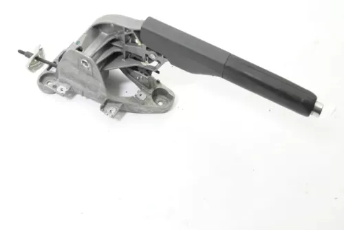 VW Golf 5 1K Handbremse Feststellbremse Handbremshebel schwarz Leder blaue Nähte