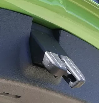 VW Scirocco 3 Heckschloß Schloß unten an Heckklappe 1K8827505B Fanghaken (158214)
