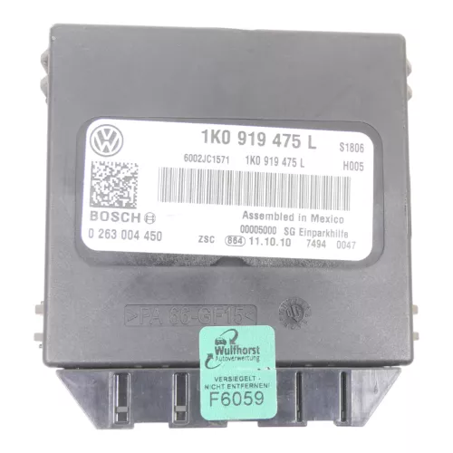 VW Eos Caddy Scirocco Steuergerät Einparkhilfe 1K0919475L Z09 Parkhilfe PDC (158215)