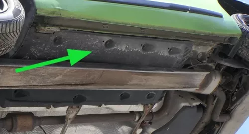 Golf A3 Unterbodenverkleidung Verkleidung links unten Abdeckung