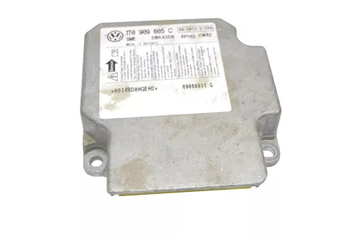 Toura Steuergerät Airbag Airbagsteuergerät 1T0909605C 09 002 H025 S1500 5WK43518