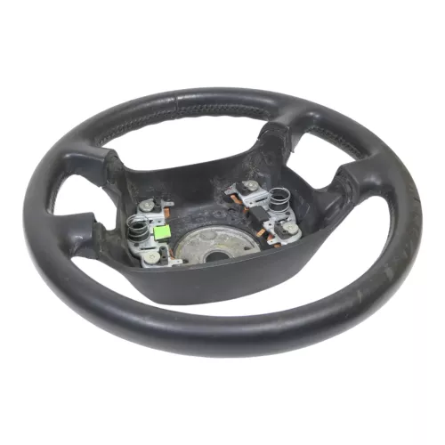Skoda Fabia 6Y Lenkrad 4-Speichen 6Y0419091C E74 Leder Lederlenkrad -ohne Airbag (158677)