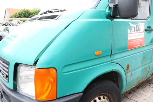VW LT 35 2D Kotflügel vorne links grün L9ß2