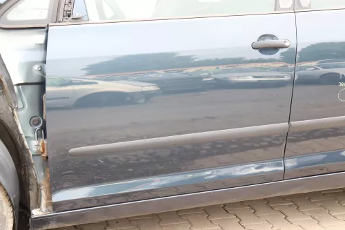 VW Golf Plus 5M Türblatt Tür vorne links Fahrertür blau grau LC5F - nur Türblatt (158860)