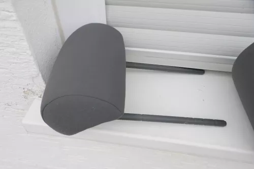 VW Fox 5Z Kopfstütze hinten links oder rechts anthrazit dunkel B/E (159030)