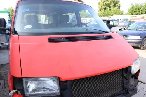VW T4 Transporter Pritsche Motorhaube Haube Klappe vorne rot Kurze AC0