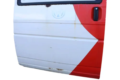 VW T4 Transporter Tür rechts Schiebetür Scheibe weiß Multivan Caravelle -Mängel (159064)