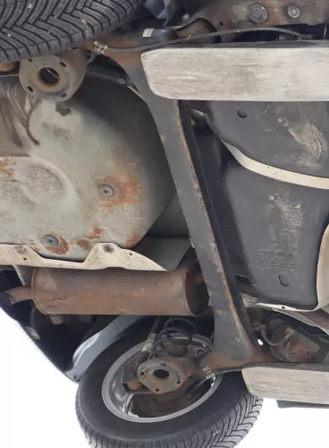 VW Polo 9N Ibiza 6L Achse hinten Hinterachse Achsträger mit ABS 