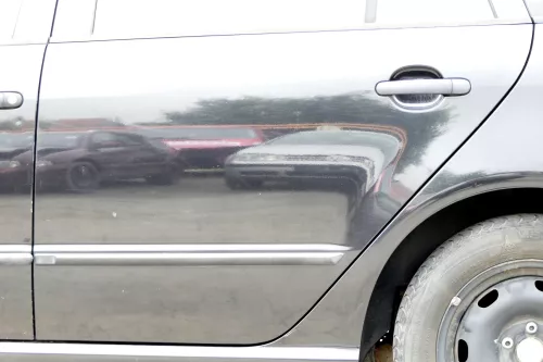 Skoda Fabia 6Y Combi Variant Kombi Tür hinten links schwarz LF9R -ohne Anbauteil (159285)