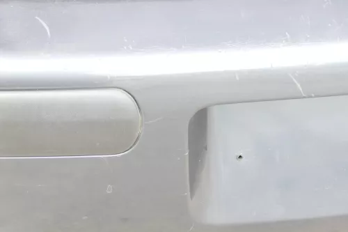 VW Golf 4 Limousine Stoßstange hinten Heckstoßstange Stoßfänger grau LD7V (159301)
