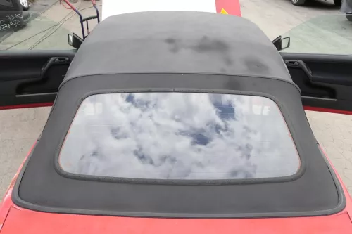 VW Golf 3 & 4 1E Cabrio Dach Scheibe Verdeck schwarz elektrisch (159367)