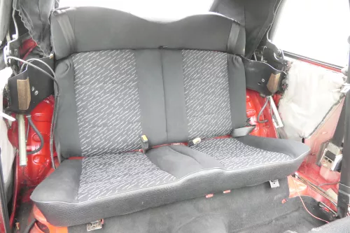 VW Golf 3+4 Cabrio Sitz Sitze hinten Rückbank Rücksitzbank Rücksitze  (159428)