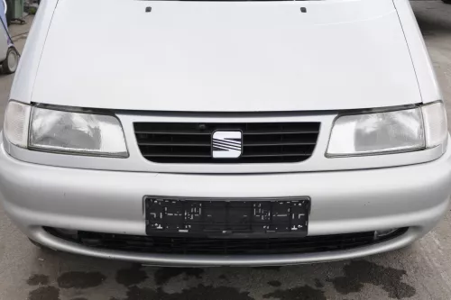 Seat Alhambra 7V 7M Kühlergrill Grill silber LB7Z satinsilber (159430)