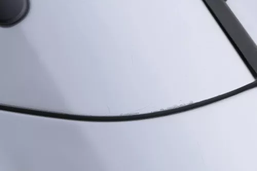 Fabia 6Y Combi Variant Kombi Tür hinten links grau silber LF7T ohne Anbauteile (159447)