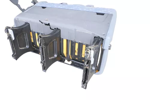 VW Crafter 2E Sprinter 901 902 Sitze hinten Sitz Rückbank 3-er mit Gurt (159576)