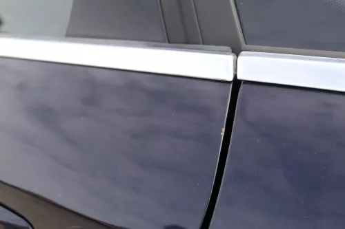 Audi A4 B6 8E Türblatt Tür hinten links blau LZ5L Kombi Avant + Rahmen (159620)