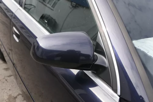 Audi A4 B6 8E Spiegel Außenspiegel rechts elektrisch verstellbar blau LZ5L (159624)