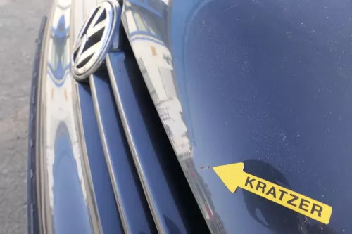 VW Golf 4 1J Motorhaube Haube Klappe vorne grau LC7V blue anthrazit c (159718)