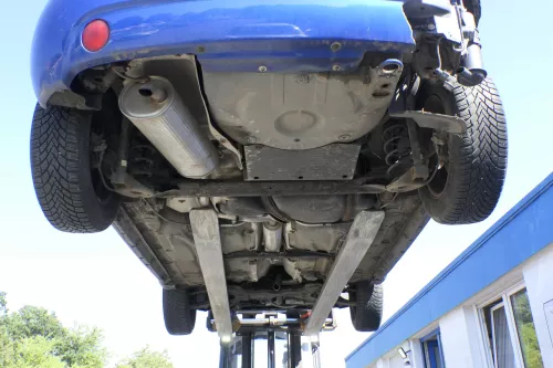 VW New Beetle Auspuff Endschalldämpfer Mittelschalldämpfer 1,4 16V BCA BER