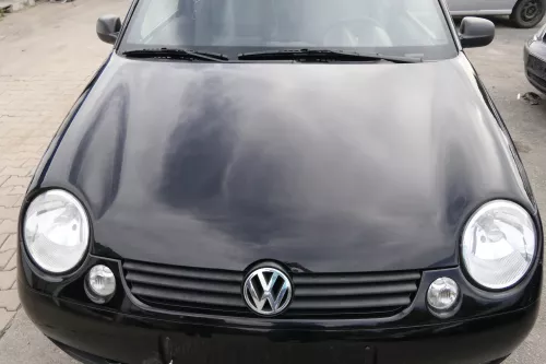 VW Lupo 6X 6E  Motorhaube Klappe Frontklappe Haube vorne schwarz L041 uni f (159827)