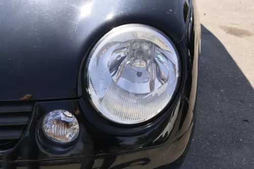 VW Lupo 6X 6E  Motorhaube Klappe Frontklappe Haube vorne schwarz L041 uni f (159827)