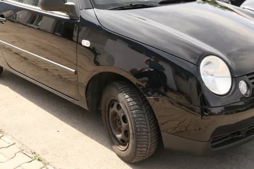 VW Lupo Kotflügel vorne rechts schwarz L041 uni 159831 (159831)