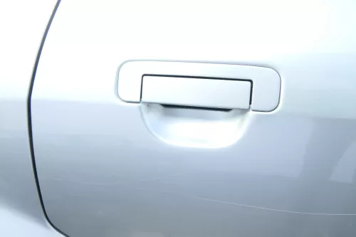 Audi 80 90 Limousine Stufenheck Tür hinten rechts Rahmen Türblatt grün LY6N ohne (159843)