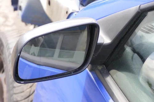 VW Golf 4 Bora 1J manueller Spiegel vorne links Außenspiegel Schwarz 