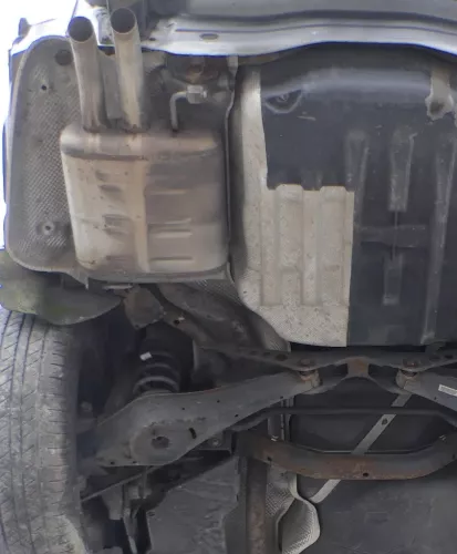 VW Passat 3C Auspuff Endschalldämpfer Endtopf 1,9 TDI BLS BXE hinten
