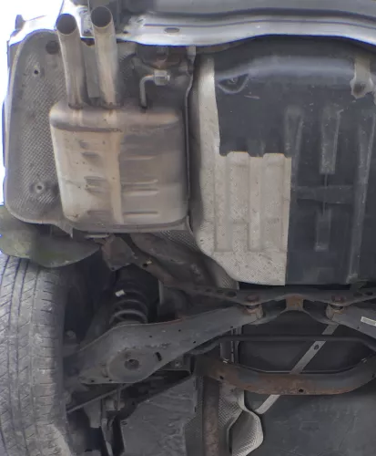 VW Passat 3C Auspuff Endschalldämpfer Endtopf 1,9 TDI BLS BXE hinten (160031)